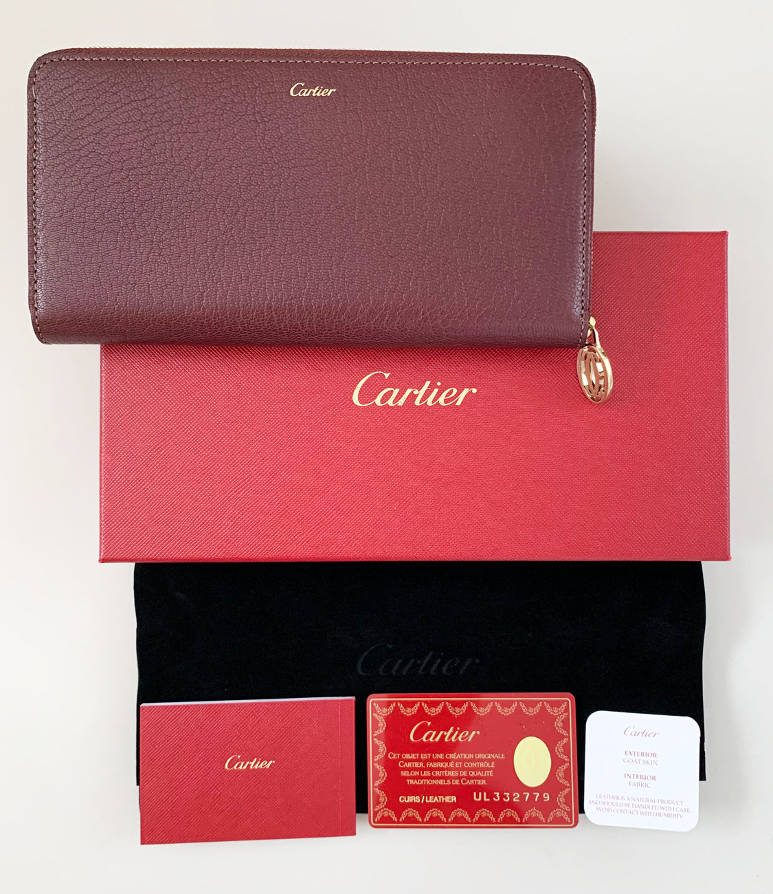 Cartier カルティエ ハッピーバースデー 長財布 | aluminiopotiguar.com.br