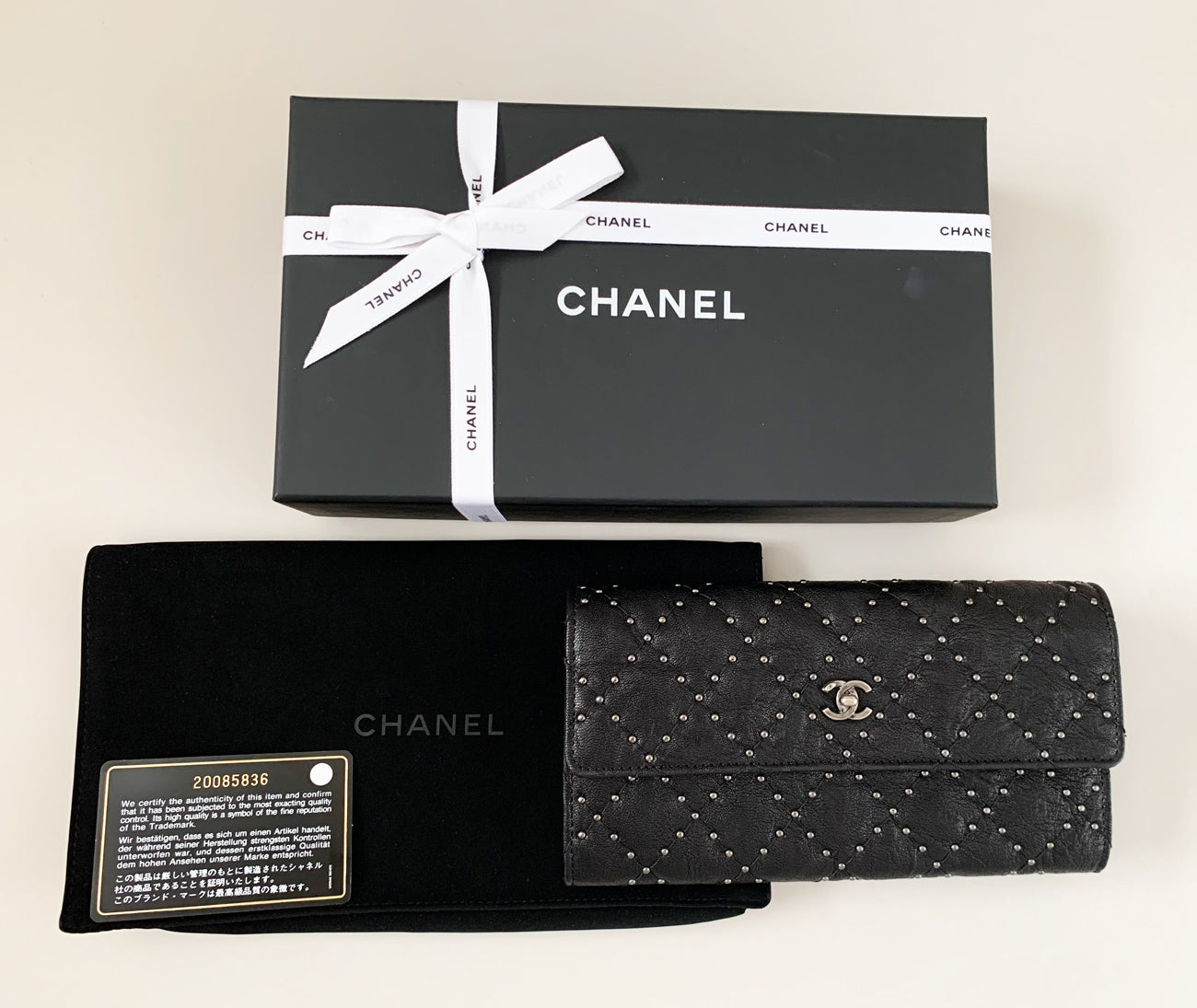 CHANEL シャネル 長財布 12076