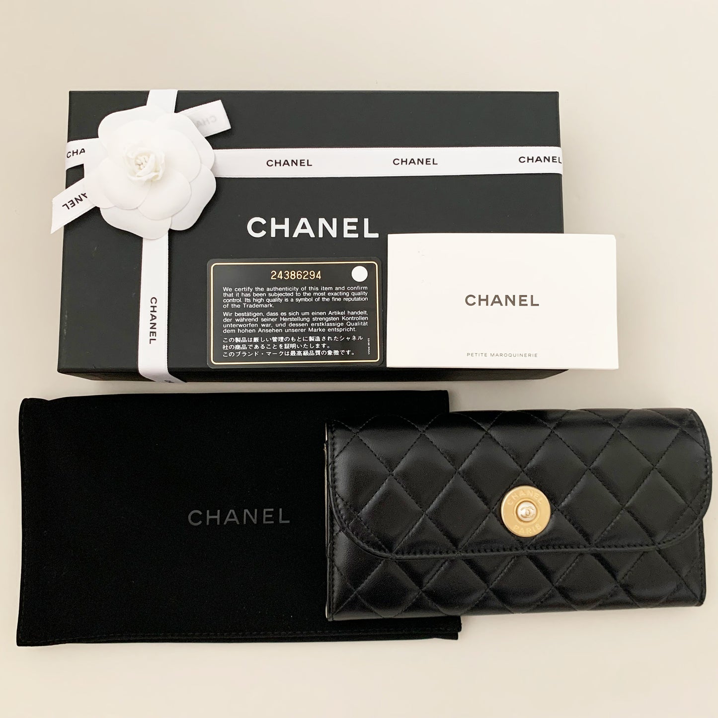 CHANEL シャネル 長財布 ★入手困難★ 12088