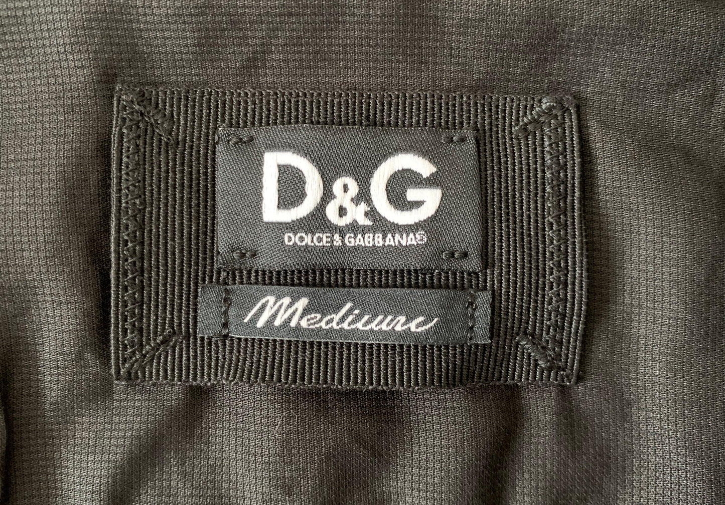 D&G ブラックピンタックシャツ 12099