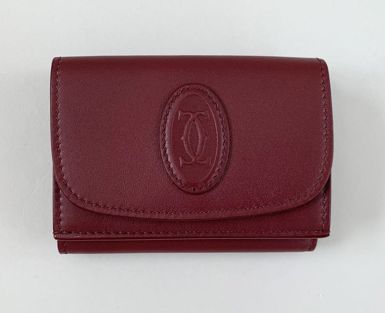 カルティエ 三つ折り財布 12074