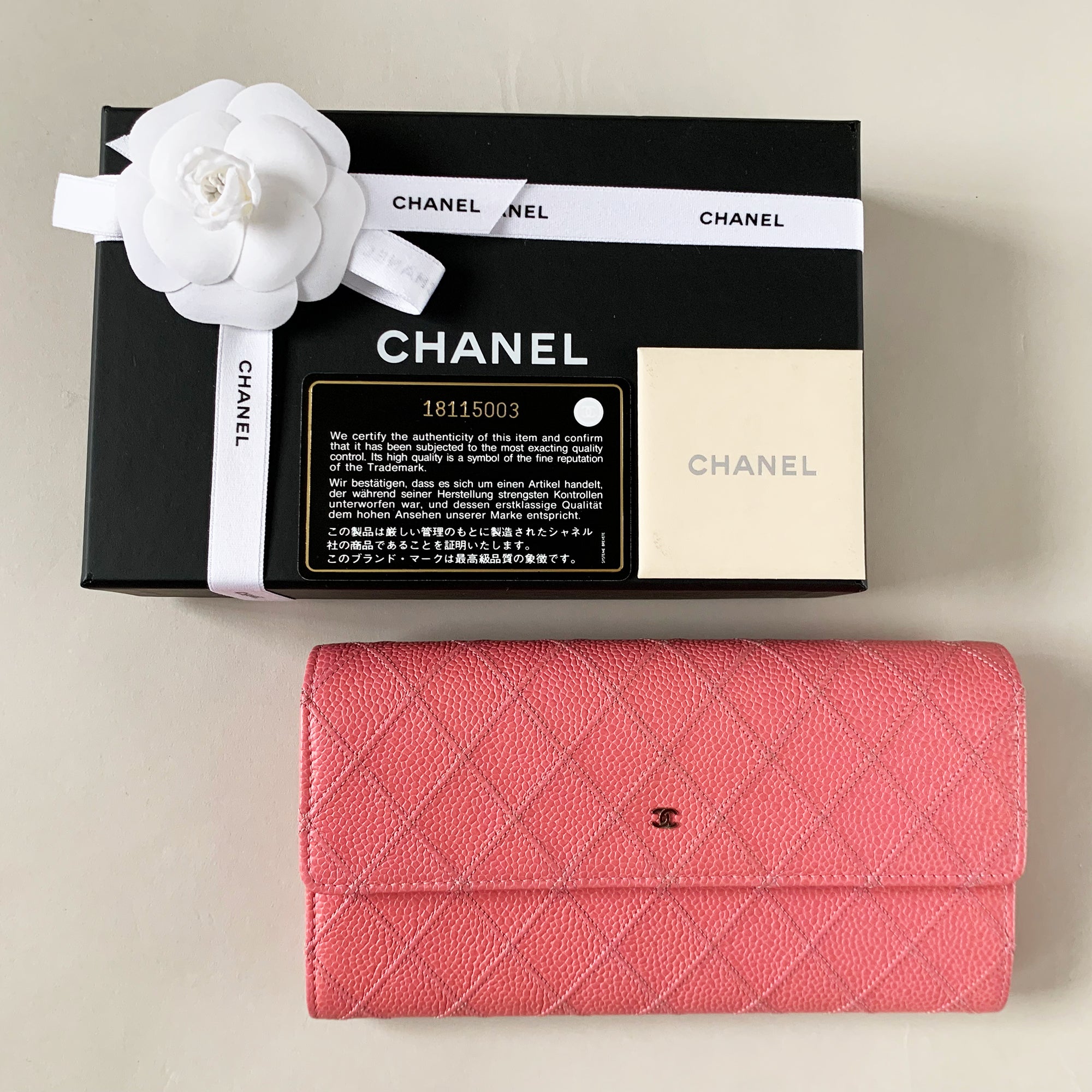 CHANEL シャネル 長財布 ☆入手困難☆ 12084 – kokokuro