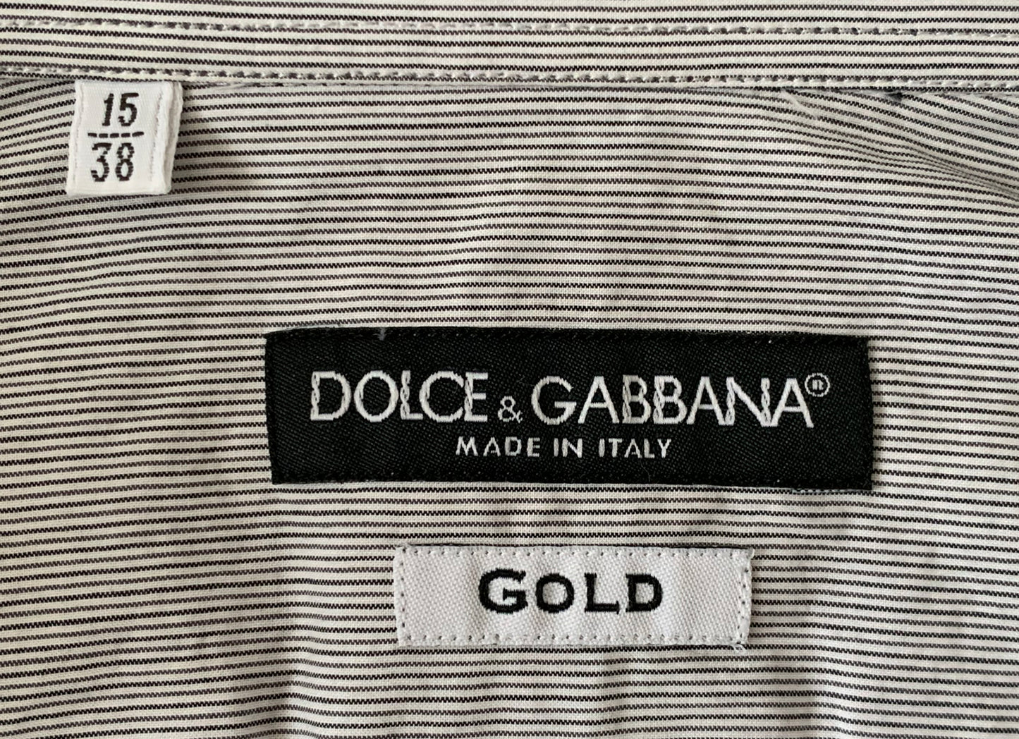 DOLCE&GABBANA ドルチェ＆ガッバーナ シンプルシャツ　12098
